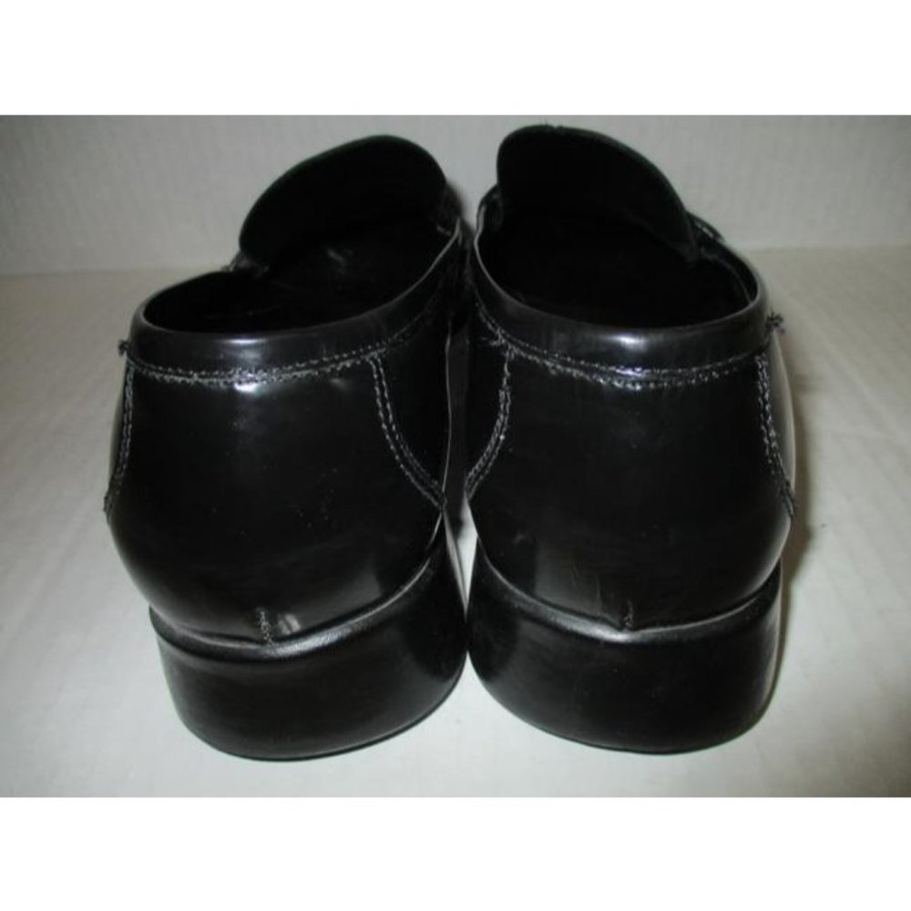 Coach Black Claudia Signature Buckle Loafers Flats - Picture 4 of 7